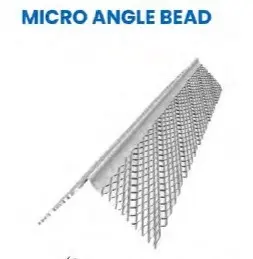 Micro angle bead