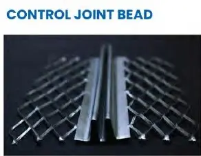 Control joint bead