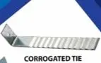 Corrogated tie